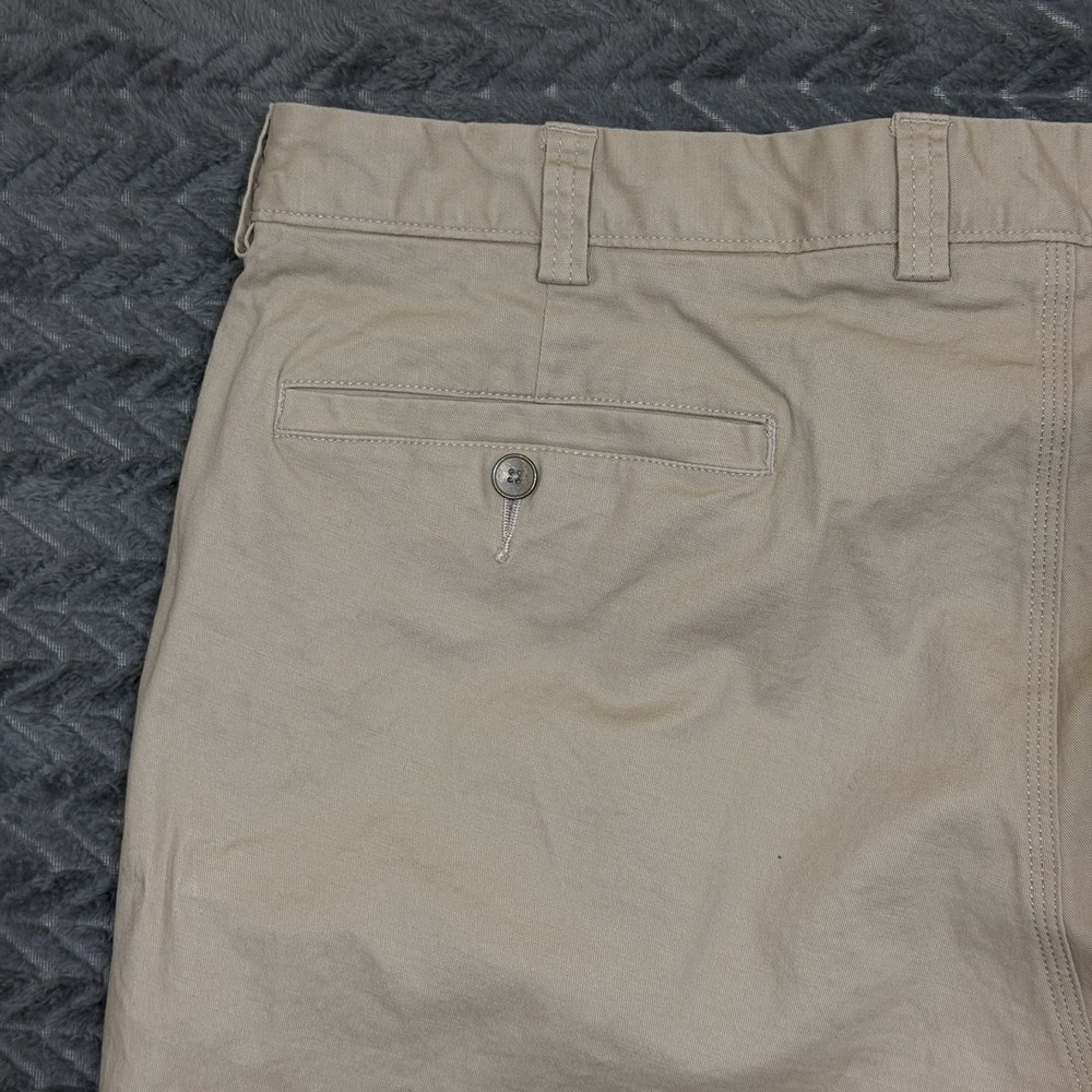 Duluth Ballroom Khaki Pants Men Beige 42x30 Chino Standard Flex Work - Picture 13 of 15